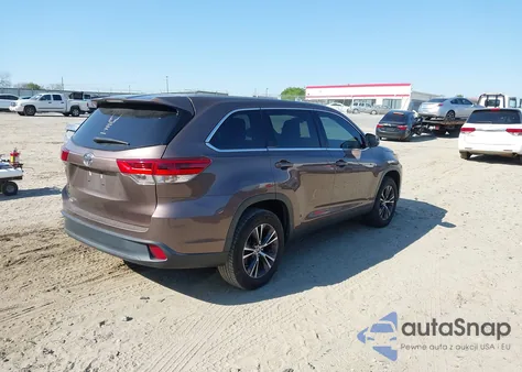 2019 Toyota Highlander Le из США, поврежденный, VIN 5TDZARFH7KS060251